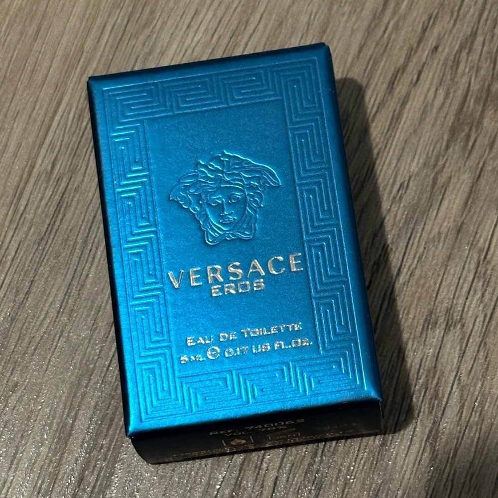 New Versace Eros Mini Eau de Toilette, 5mL!